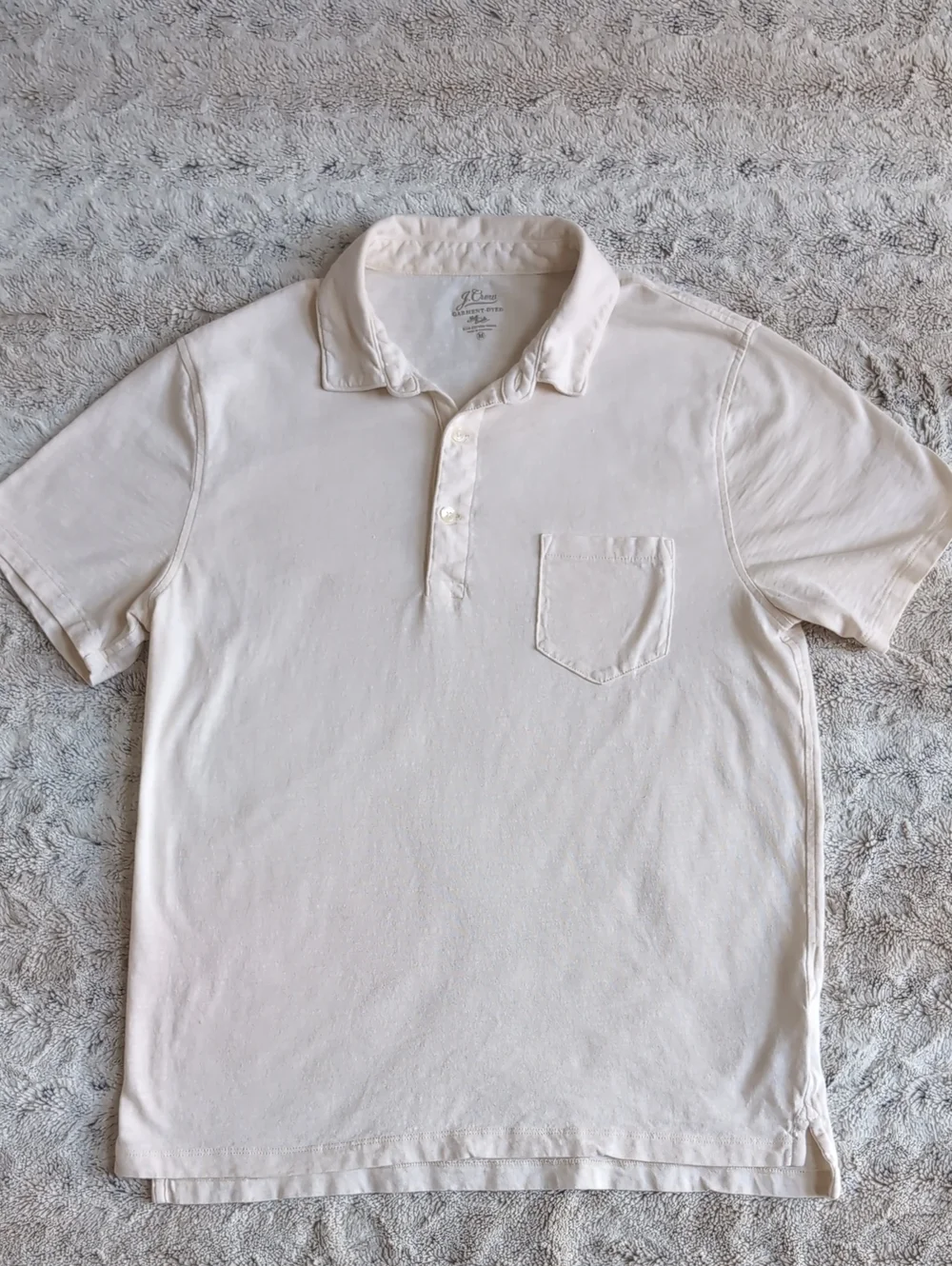 J. Crew Slub Cotton Pocket Polo